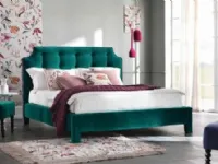 Letto classico con gambe Letto matrimoniale lavanda 50 luxury made in italy Md work a prezzo ribassato