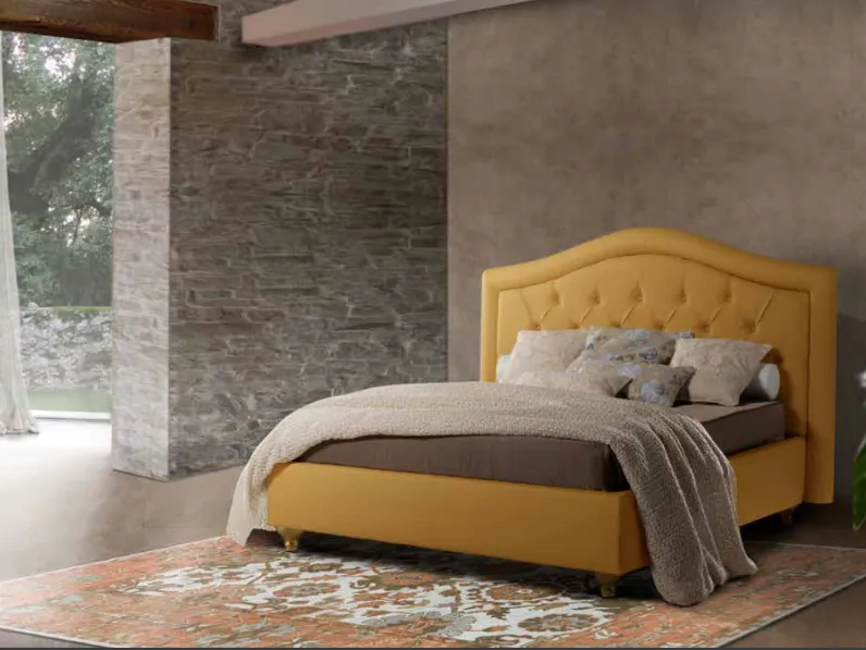 Letto classico con giroletto Mod. sogno lettissimi Lettissimi a prezzo ribassato