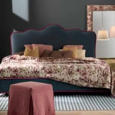 Letto classico Letto matrimoniale orchidea 50 luxury made in italy Md work con uno sconto esclusivo