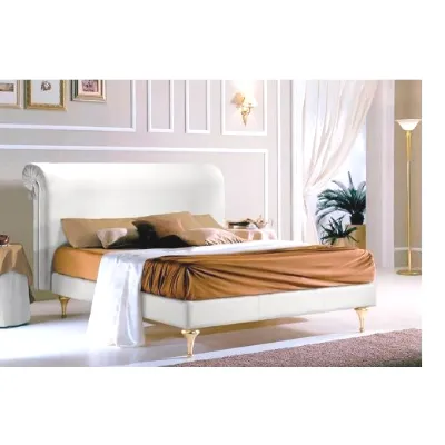 Letto imbottito modello Letto matrimoniale veneziano 2 versioni di Md work scontato 43%