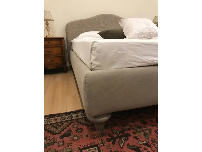 Letto imbottito con contenitore Medea  Twils a prezzo ribassato