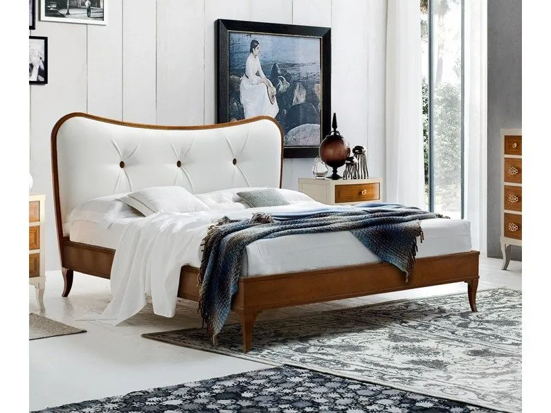 Letto classico con giroletto Nuvola Le fablier a prezzo scontato