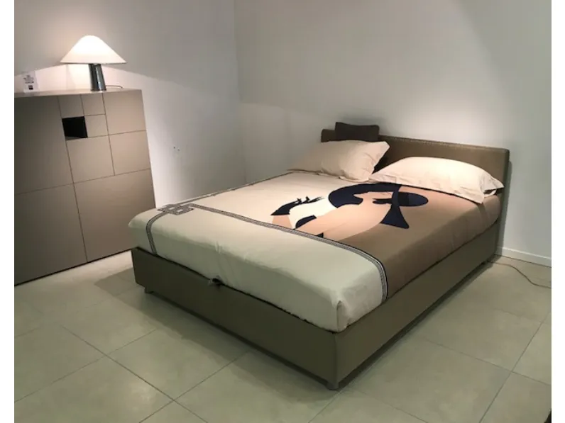 letto flou Notturno contenitore esposizione