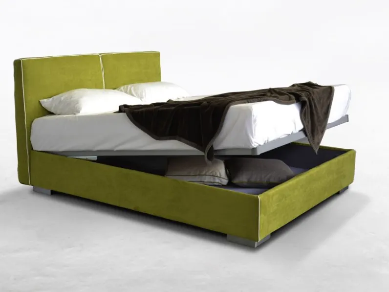 Letto matrimoniale moderno Cupido Salvetti a prezzo ribassato