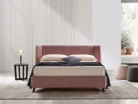 Letto Dafne slim h25 di Rosini: imbottito con contenitore, prezzo ribassato!