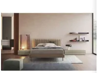 Letto matrimoniale con gambe Dallagnese letto goose a prezzo riservato 