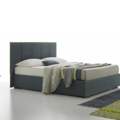 Letto Imbottito Design Semplice Charles Felis