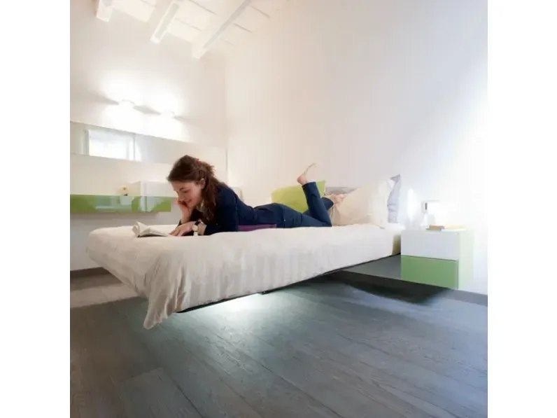 Letto matrimoniale design Letto fluttua  Lago a prezzo ribassato