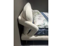 Letto imbottito modello Artemis di Novaluna scontato 36%