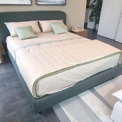 Letto imbottito con contenitore Av 211 letto karol�Bolzan�a prezzo ribassato