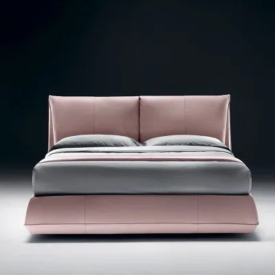 Design moderno Avenue h27 Bontempi: Letto matrimoniale a prezzo scontato.