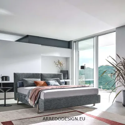 Letto design con contenitore Book Twils a prezzo ribassato