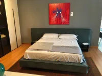Letto design con contenitore Bowie Felis a prezzo scontato