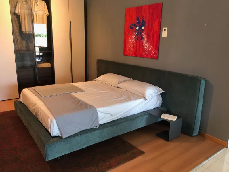 Letto design con contenitore Bowie Felis a prezzo scontato