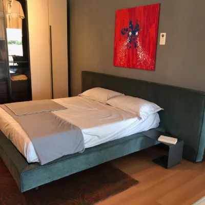 Letto design con contenitore Bowie Felis a prezzo scontato