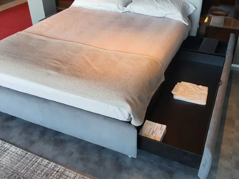Letto design con cassetti Cama Noctis a prezzo ribassato