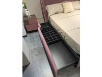Letto matrimoniale con cassetti Leonte popup Noctis a prezzo ribassato