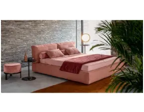 Letto design con contenitore Academy piuma * Twils a prezzo ribassato