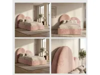 Letto piazza e mezzo design Cuore Collezione esclusiva a prezzo scontato
