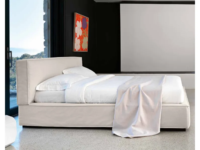 Letto design con contenitore Duck Noctis a prezzo scontato