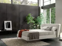 Letto design con contenitore Duke high Valentini a prezzo ribassato