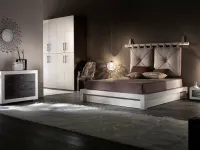 Letto design con contenitore Etnico essential Outlet etnico a prezzo scontato