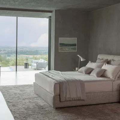 Letto matrimoniale con contenitore My place a prezzo riservato 