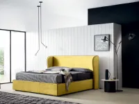 Letto design con contenitore Paris Felis a prezzo ribassato