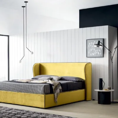 Letto design con contenitore Paris Felis a prezzo ribassato