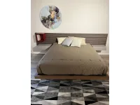 Letto design con contenitore Sorvolo  Fimar a prezzo ribassato