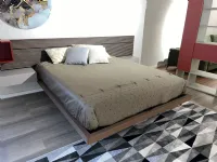Letto in legno con contenitore Sorvolo Fimara prezzo ribassato