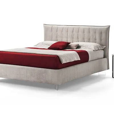 Scopri il Letto Cassiopea di Rosini scontato del 30%! Una scelta di stile e comfort.