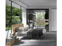 Letto design con gambe * elegance Siloma a prezzo scontato