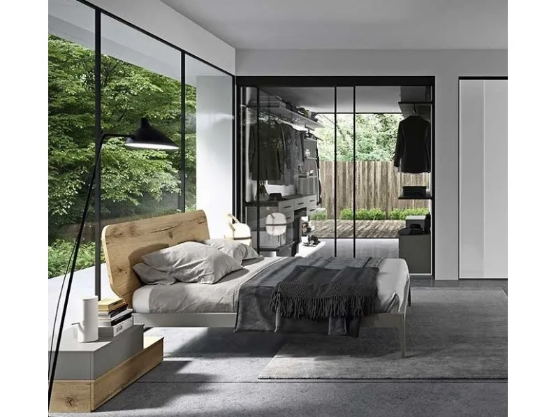 Letto design con gambe * elegance Siloma a prezzo scontato