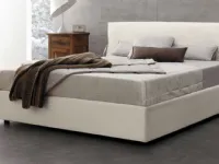 Letto design con gambe Luxor Spagnol mobili a prezzo scontato