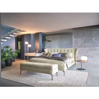 Letto matrimoniale design Opera fleur * Twils a prezzo scontato