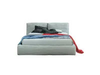 Letto design con giroletto Academy soft Twils a prezzo scontato