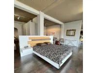 Letto design con giroletto Letto con testiera a doghe Cadore casa a prezzo scontato