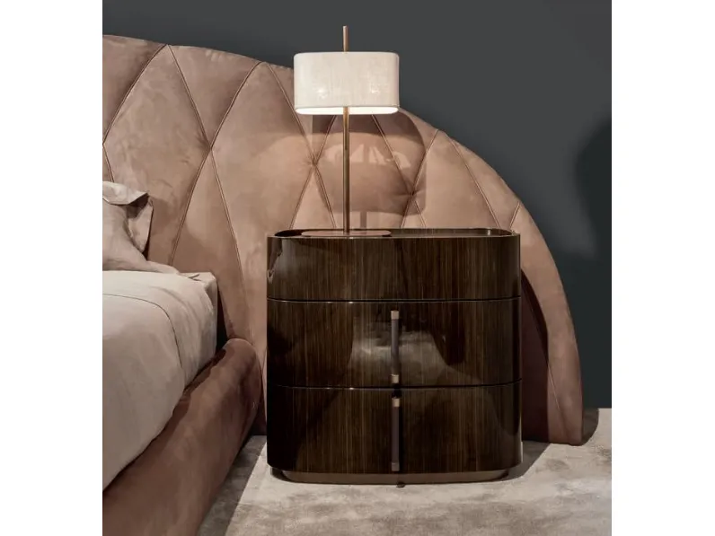 Letto design con giroletto Maxi letto luxury italia Md work a prezzo ribassato
