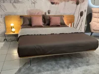 Letto matrimoniale design No-vo quercia Voltan a prezzo scontato