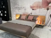 Letto matrimoniale design No-vo quercia Voltan a prezzo scontato