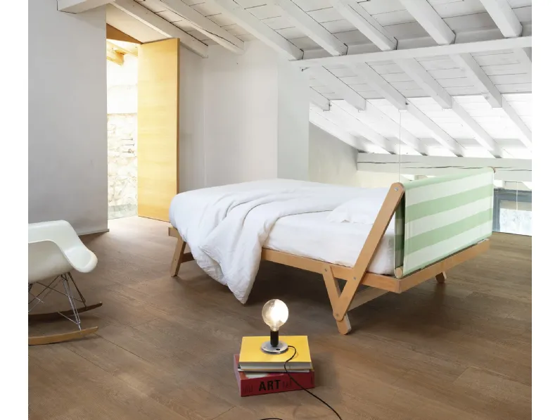 Letto in legno modello Tolo di Noctis scontato 30%