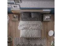 Letto matrimoniale design Dama  Santalucia a prezzo ribassato