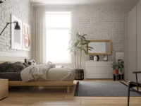 Letto matrimoniale design Dama  Santalucia a prezzo ribassato