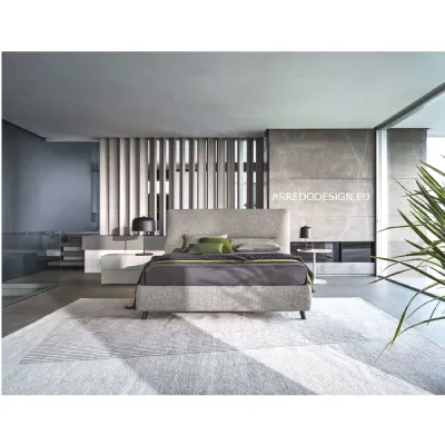 Letto imbottito modello De-light di Twils scontato 30%