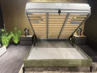 Letto design con pediera Harlem Novaluna a prezzo scontato