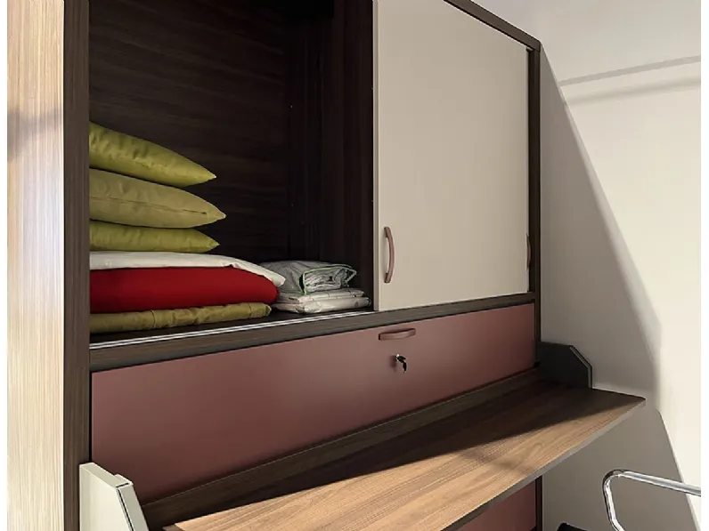 Letto singolo a scomparsa Hiro Clever a prezzo scontato