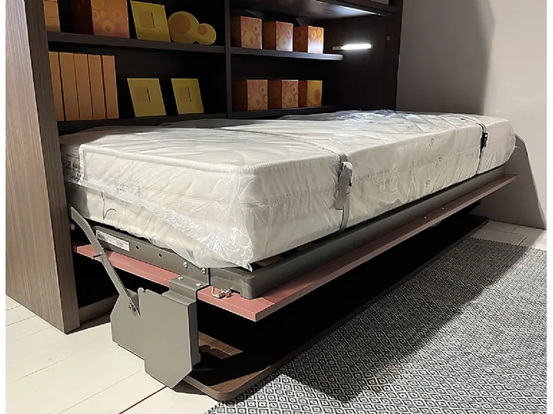 Letto singolo a scomparsa Hiro Clever a prezzo scontato