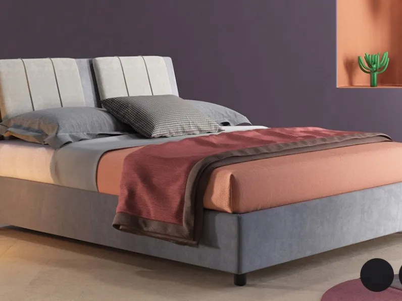 Letto design Letto genova vari rivestimenti Md work con uno sconto esclusivo