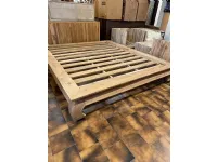 Letto in legno con giroletto Letto opium bed teak�Outlet etnico�a prezzo ribassato